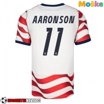 Moške Nogometnih dresov Združene države Brenden Aaronson #11 Domači SP 2026 Kratki rokavi
